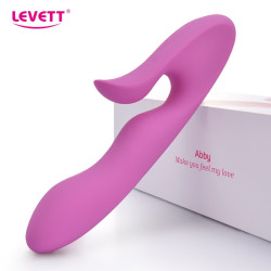 LEVETT  Rechargeable multi-frequency vibrator female av massage stick female masturbation device