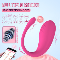 Wireless APP remote control wearable simulation tadpole vibrator female g-spot orgasm masturbation vibrator adult sex products